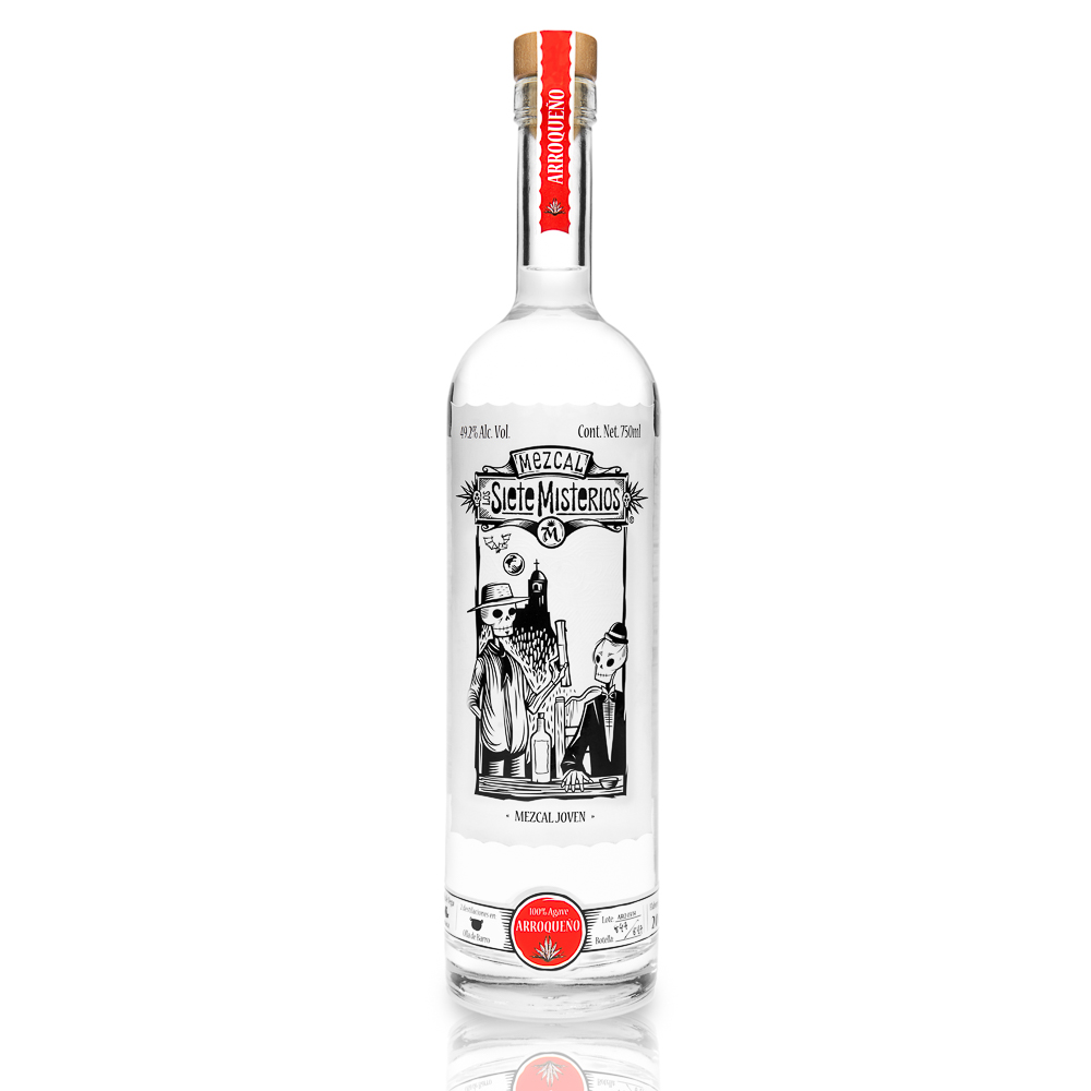 Mezcal Joven Los Siete Misterios 7M Arroqueño 750ml