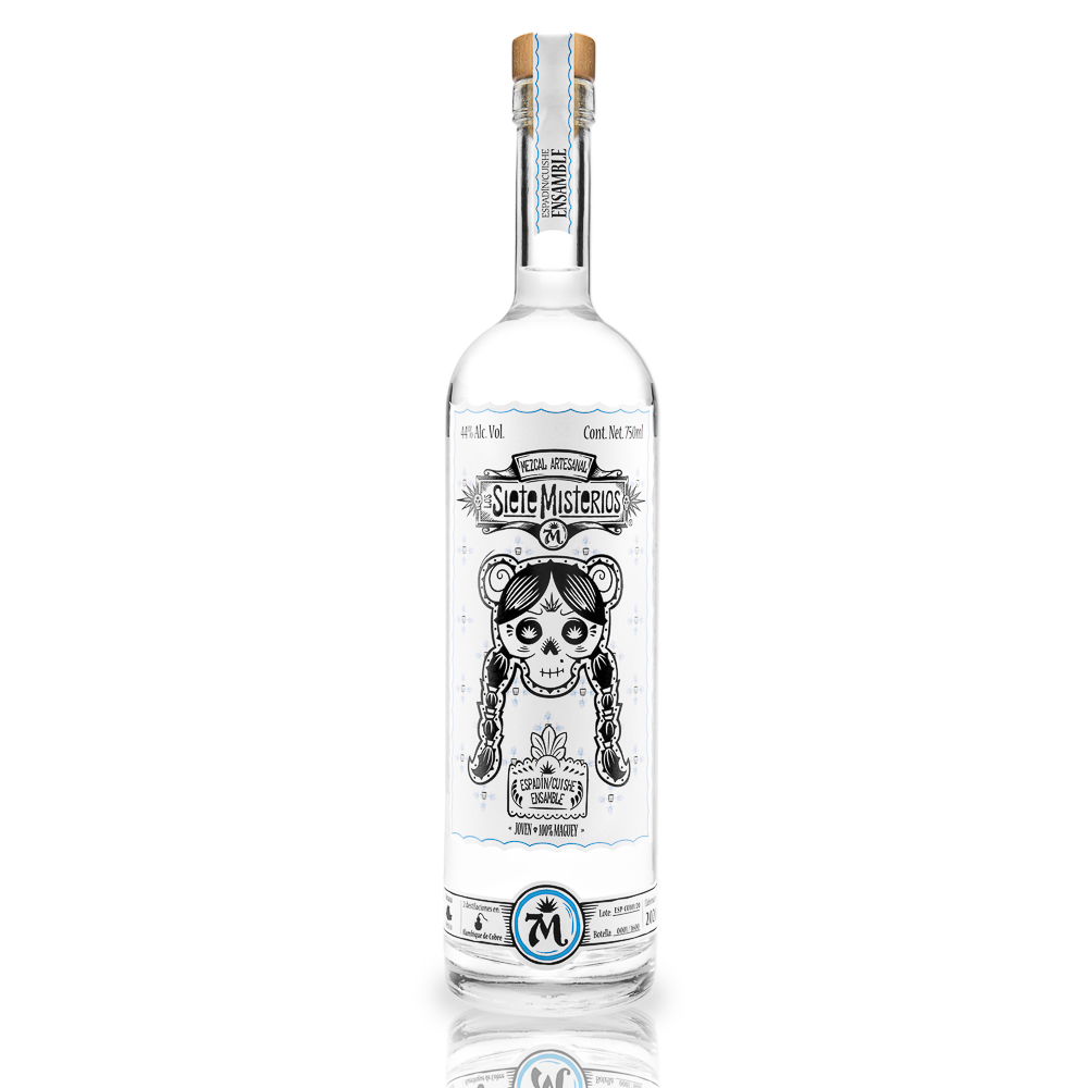 Mezcal Joven Los Siete Misterios 7M Ensamble Espadin/Cuishe 750ml