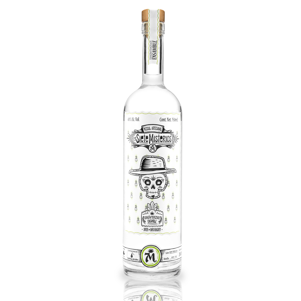 Mezcal Joven Los Siete Misterios 7M Ensamble Espadin/Tepeztate 750ml