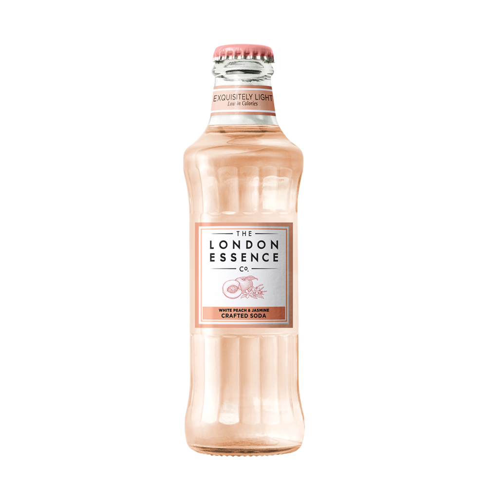 London Essence Peach & Jasmin Soda 200ml