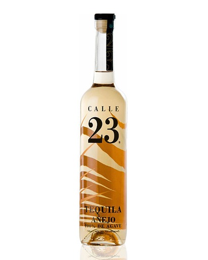 [C23-TQL-AGV-BLN-750ML] Tequila Calle 23 100% Agave Añejo 750ml