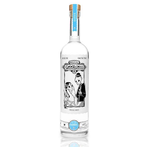 [L7M-BRL-750ML] Mezcal Joven Los Siete Misterios 7M Barril 750ml