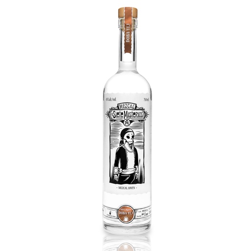 [L7M-DBY-750ML] Mezcal Joven Los Siete Misterios 7M Dobayej 750ml