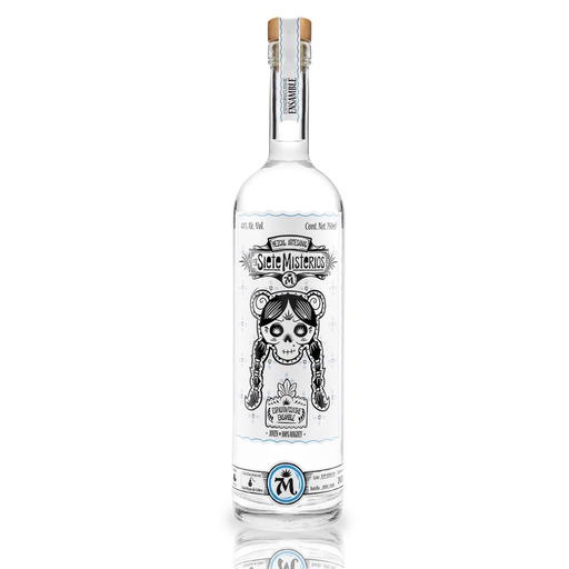 [L7M-ENS-ESP/CUI-750ML] Mezcal Joven Los Siete Misterios 7M Ensamble Espadin/Cuishe 750ml