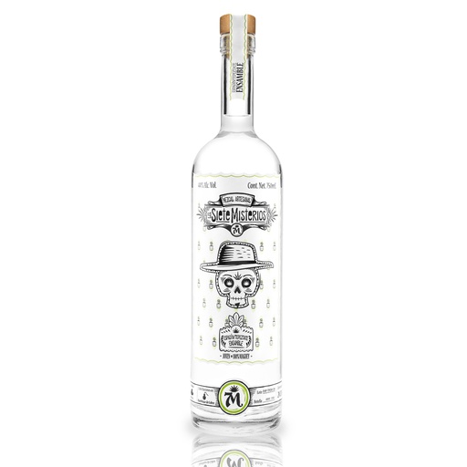 [L7M-ENS-ESP/TPZ-750ML] Mezcal Joven Los Siete Misterios 7M Ensamble Espadin/Tepeztate 750ml