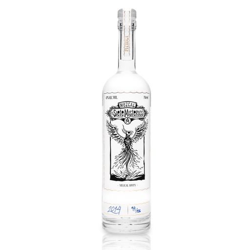 [L7M-PCH-750ML] Mezcal Joven Los Siete Misterios 7M Pechuga 750ml