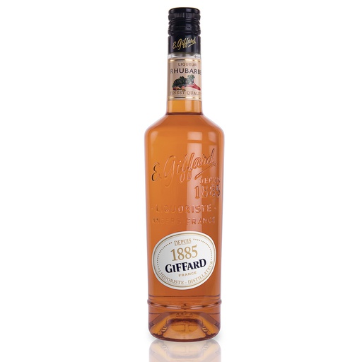 [GIF-GIFP-RUB-700ML] Licor Rhubarbe Giffard Premium 700ml